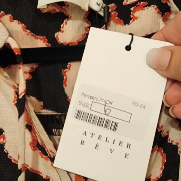 Atelier Reve Irbea Dress Size 6 (EU36) NWT - Picture 4 of 4